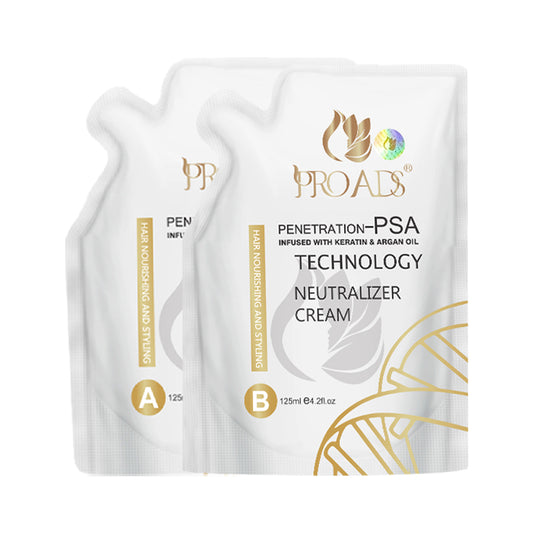 PROADS Straightening Cream A & Neutralizer - B 125 ML