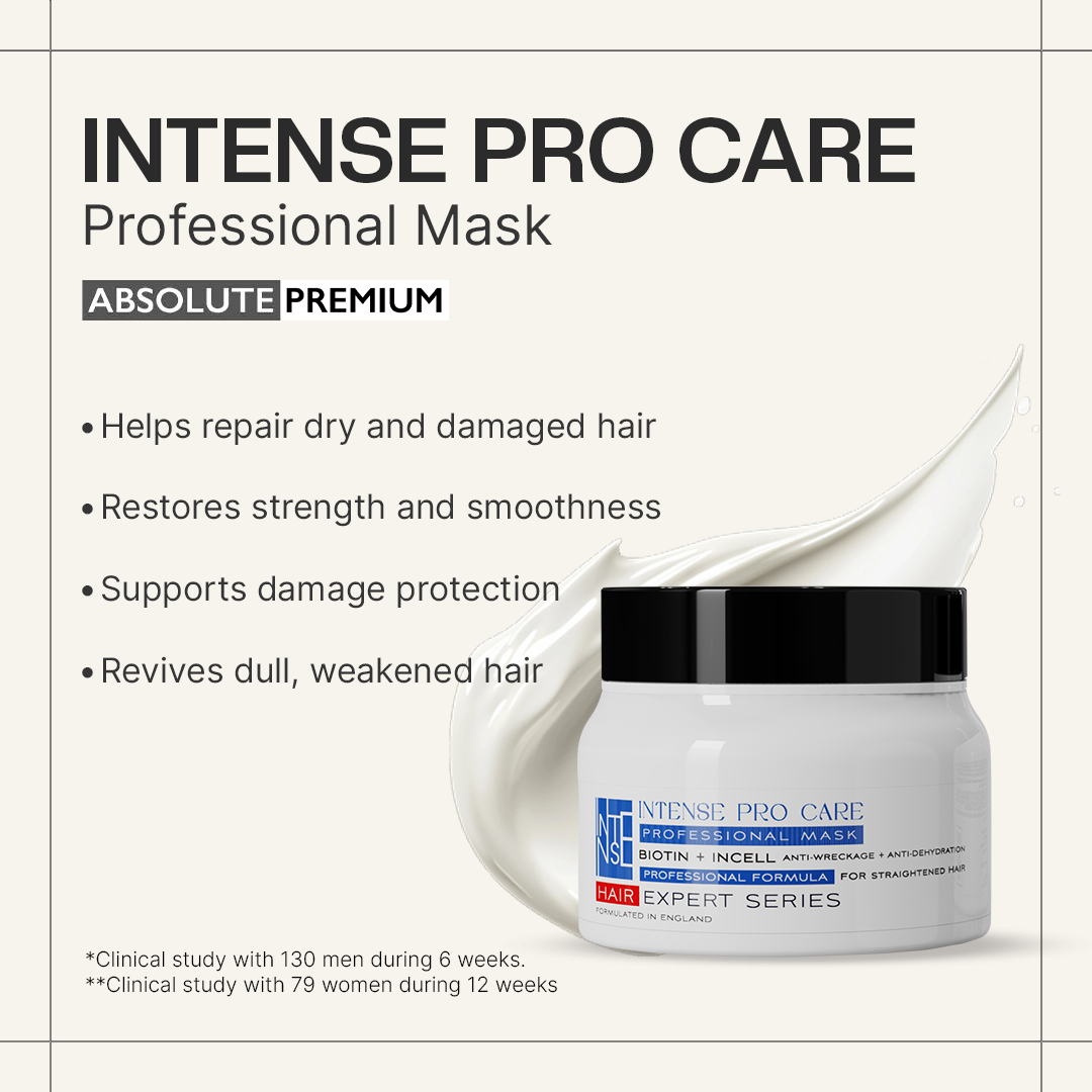 Intense Pro Care Mask  250/500 ml For Straightened Hair