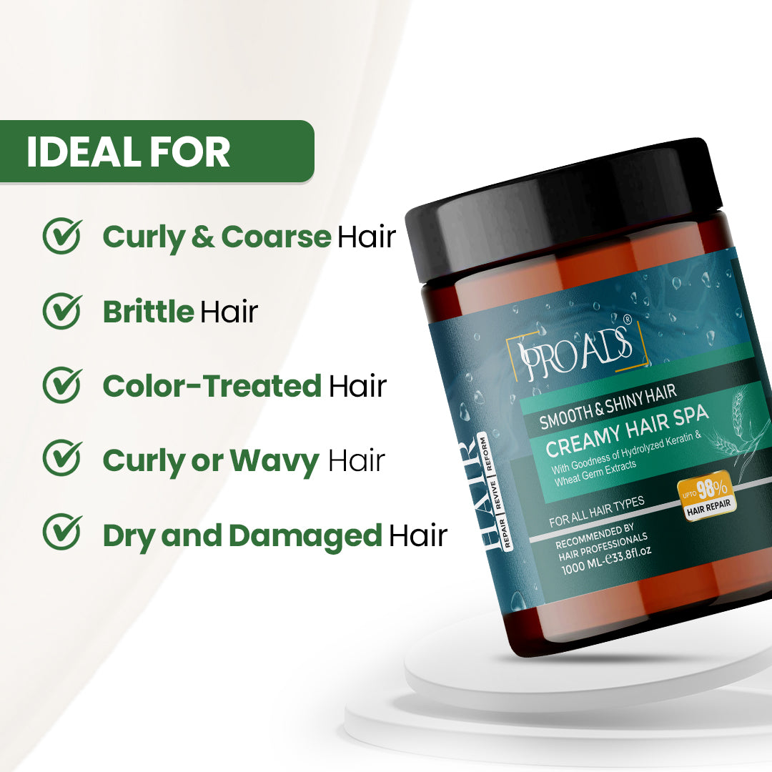 Professional Creamy Hair Spa 1000ML – Professional Salon Care