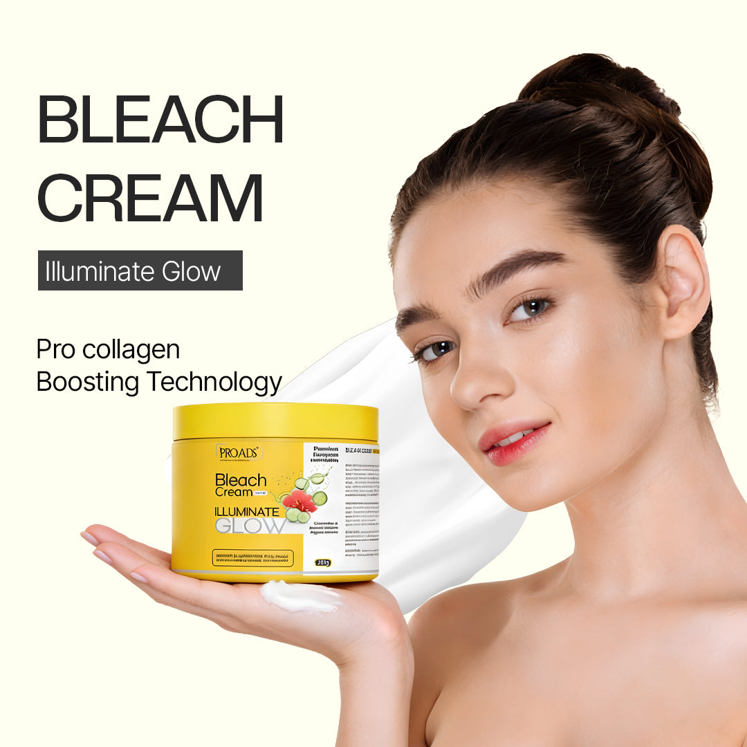 Bleach Cream Illuminate Glow 225g+20ml – Professional Salon Care