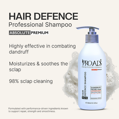 Hair Defence Shampoo 300 ML for Dandruff & Itchy Scalp
