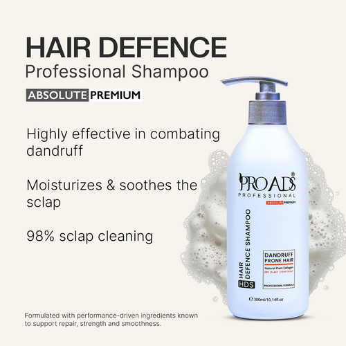 Hair Defence Shampoo 300 ML for Dandruff & Itchy Scalp
