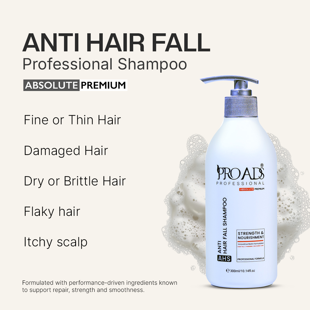 Anti Hair Fall Shampoo 300 ML for Hair Thinning & Weak Roots