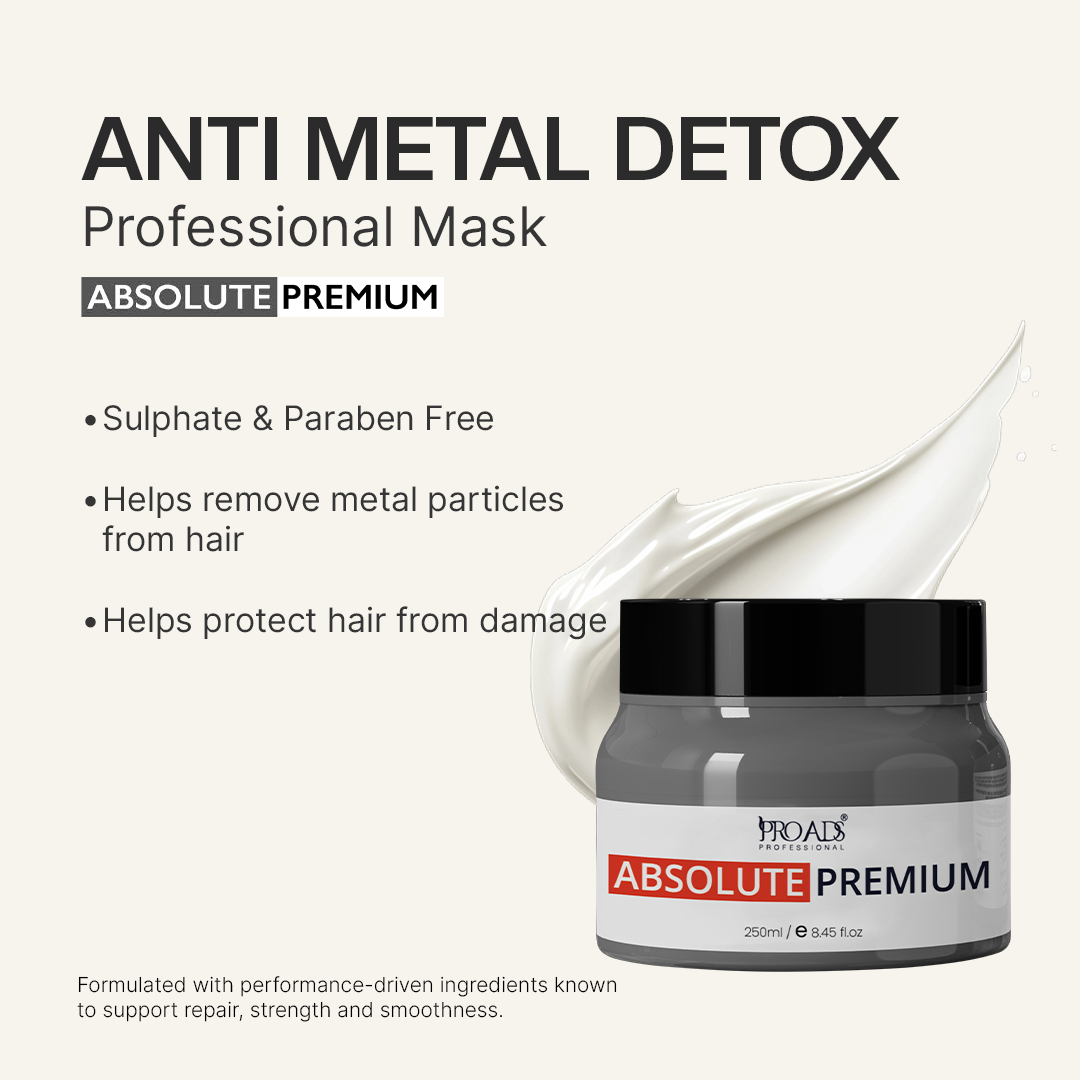 Anti Metal Detox Mask 250 ML for Color Protection