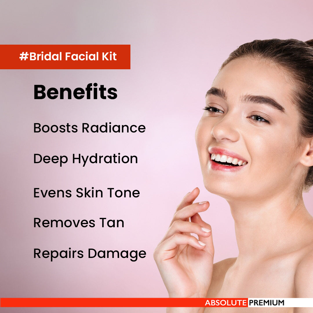Proads Vitamin-C Skin Brightener (10 STEPS) - Bridal Facial Kit