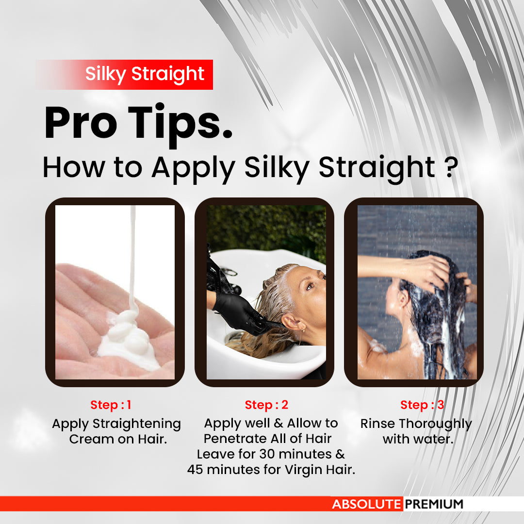 PROADS PROFESSIONAL STRAIGHT SILKY FOR PROFESSIONAL  HAIR STRAIGHTENER CREAM & NEUTRALIZER