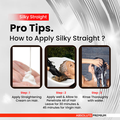 Proads Professional Straight Silky For Professional  Hair Straightener Cream & Neutralizer