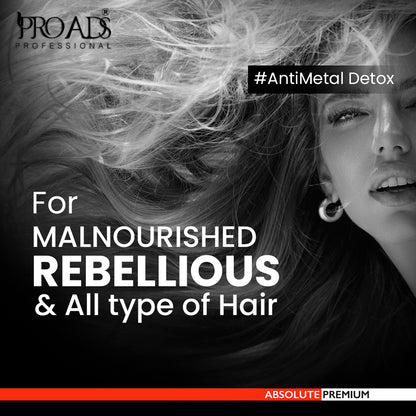 Proads Anti Metal Detox Shampoo 300 ml & Mask 250 ml