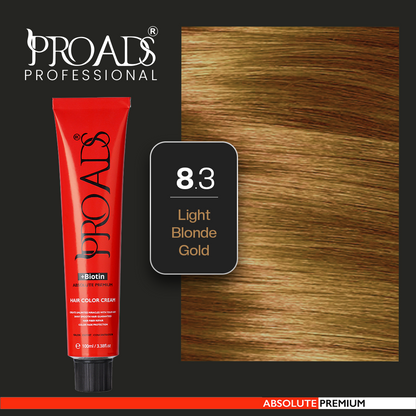 Proads Hair Color Cream 8.3 - 100 ml