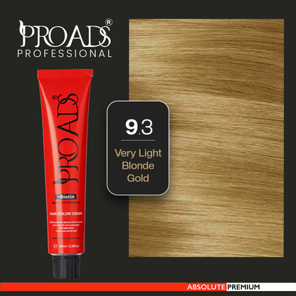 Proads Hair Color Cream 9.3 - 100 ml