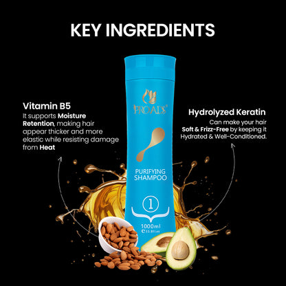 Proads Keratin purifying Shampoo No.1 250/1000 ml