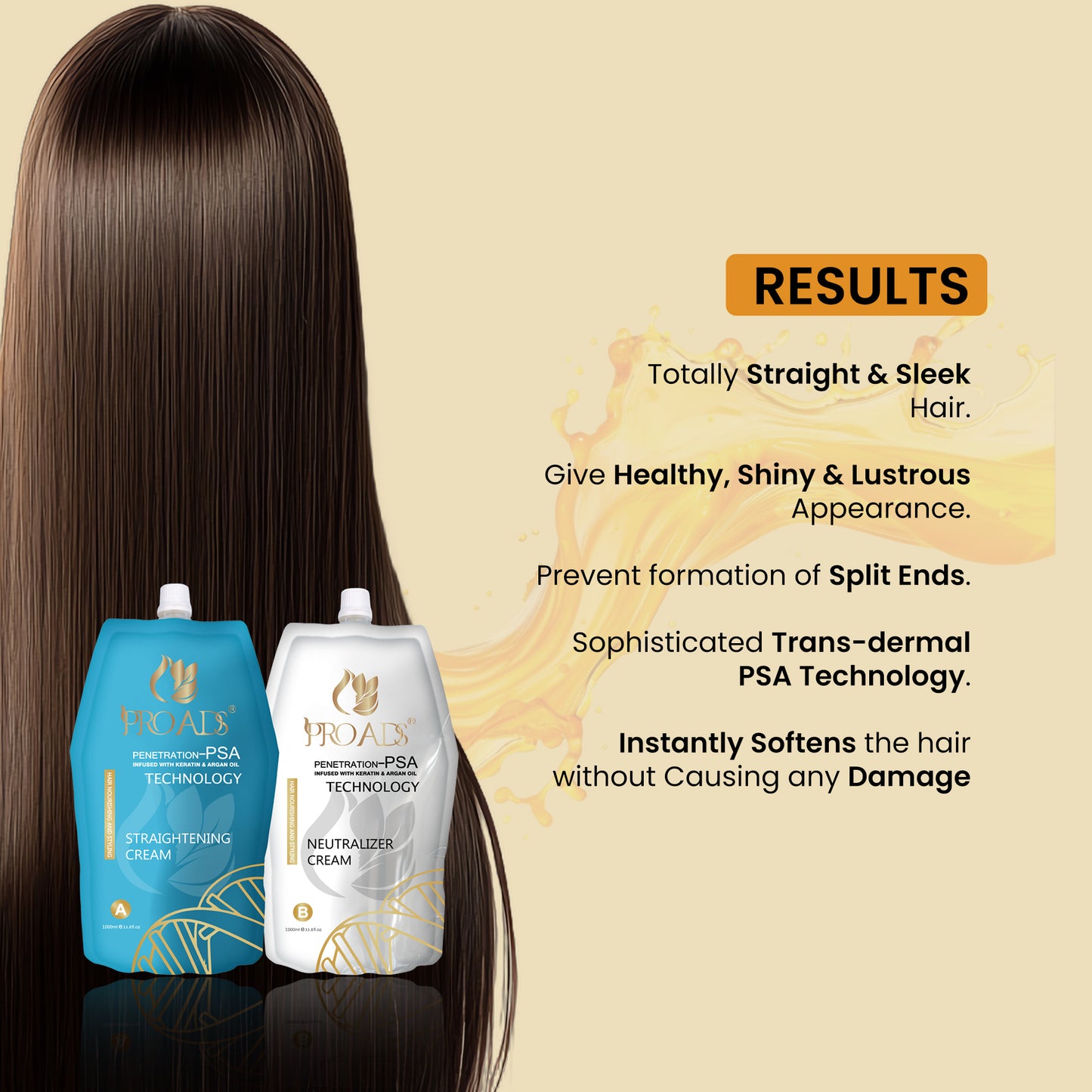 Proads Straightening Cream 1000 ML