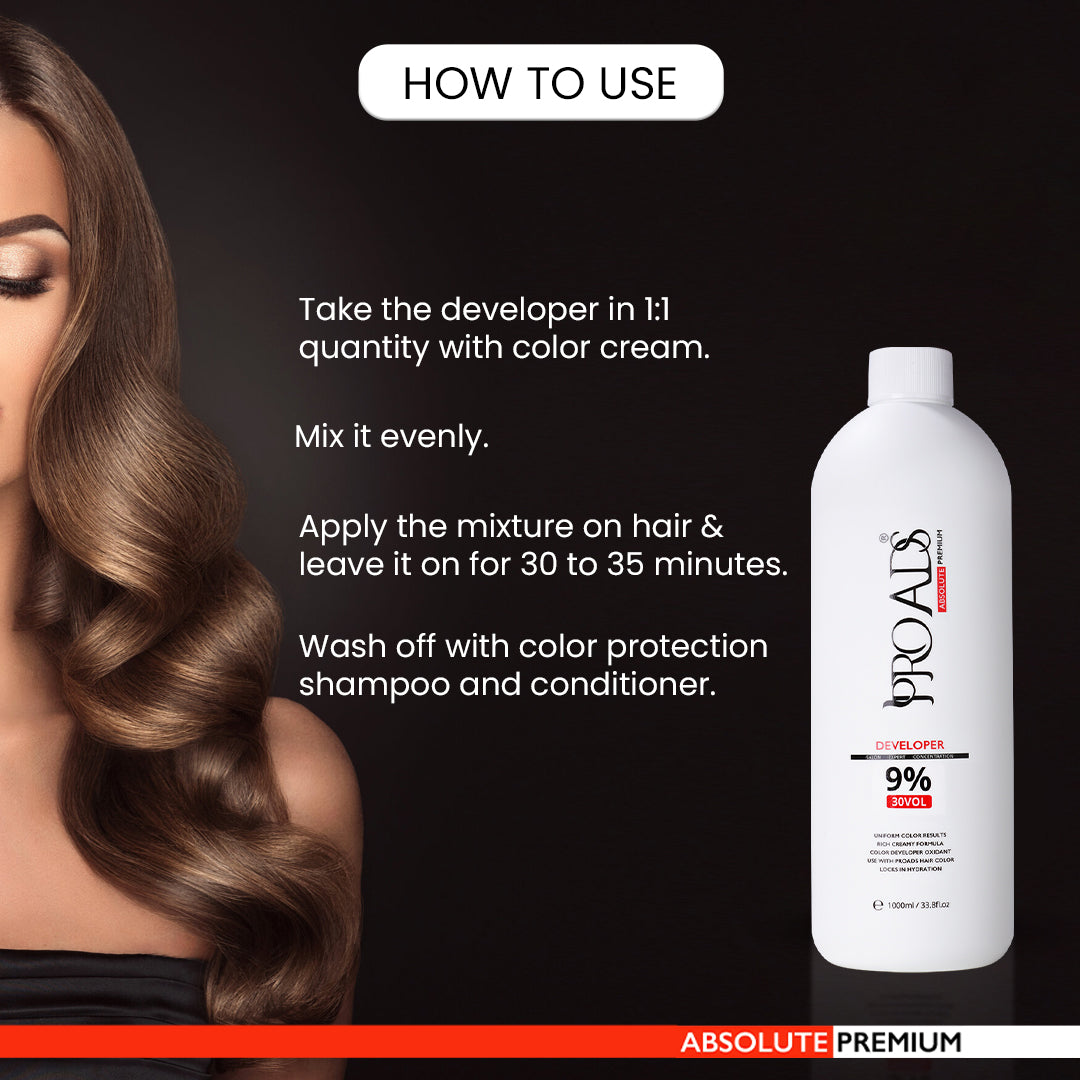 PROADS Developer Absolute Premium 9%  30VOL - 1000 ml