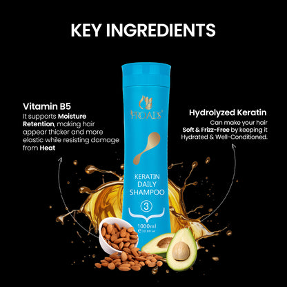 Proads Keratin Daily Shampoo No.3 250/1000 ml