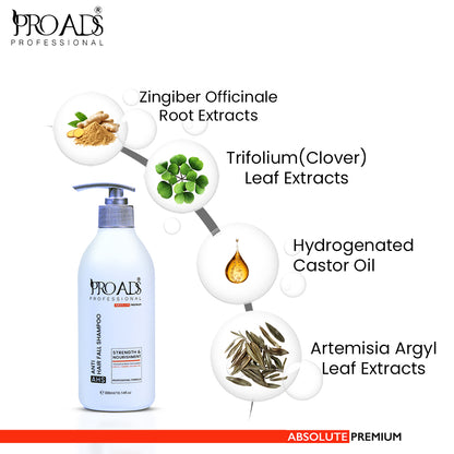 Proads Professional Anti Hair Fall Shampoo - 300 ml