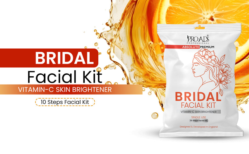Proads Vitamin-c Skin Brightener (10 STEPS) - Bridal Facial Kit image 1