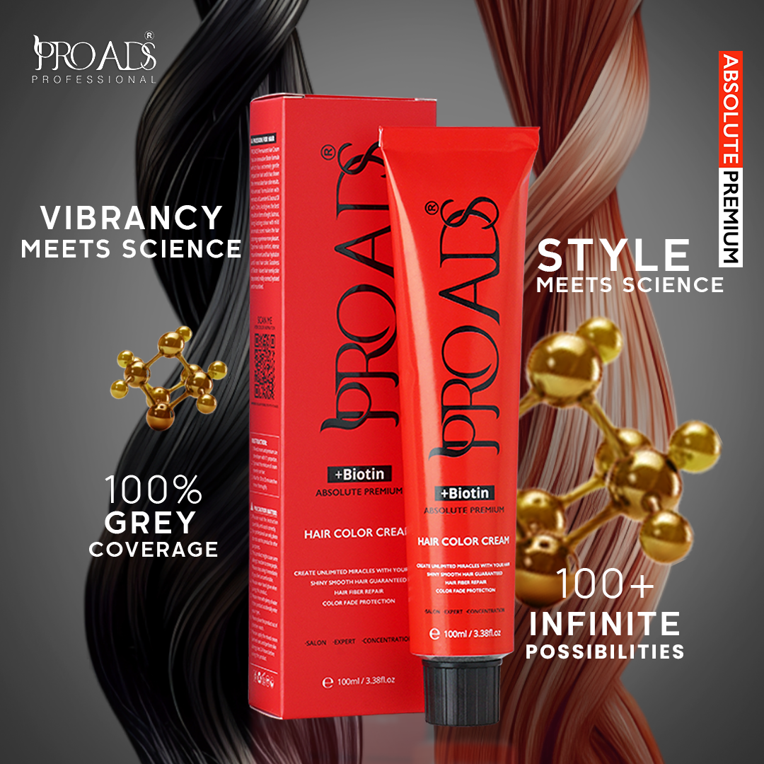 Proads Hair Color Cream 7.221 - 100 ml