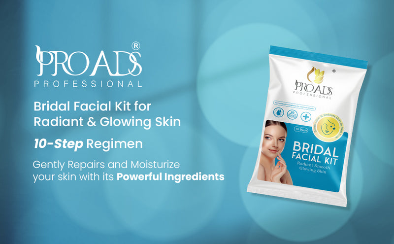 Proads Bridal Facial Kit For Radiant Smooth Glowing Skin (10-STEPS) image 1