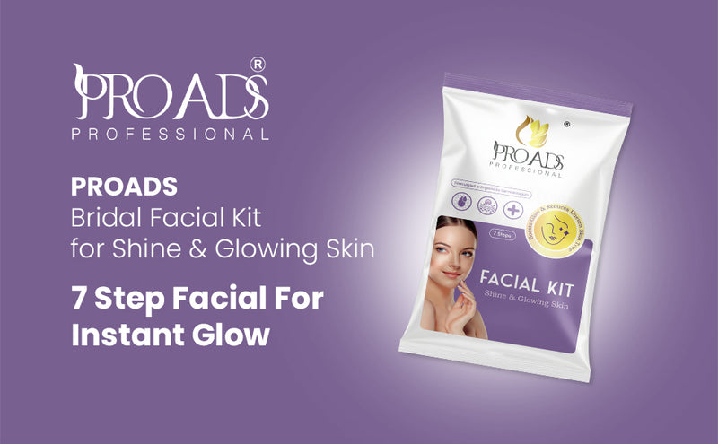 Proads Facial Kit For Shine & Glowing Skin (7-STEPS) image 1