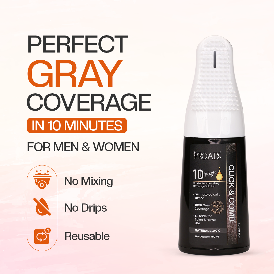 Perfect Gray Coverage in 10 minutes