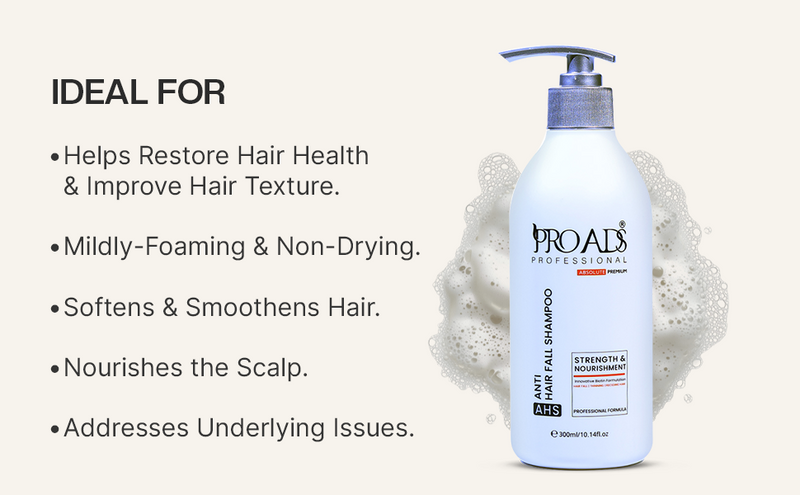 Anti Hair Fall Shampoo 300 ML for Hair Thinning & Weak Roots image 2