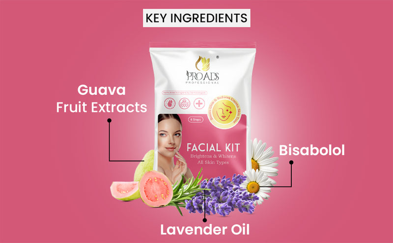 Proads Brighten & Whitens Facial Kit (6-STEPS) image 2
