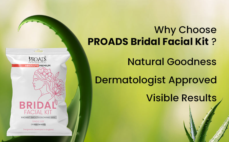 Proads Radiant Smooth Glowing Skin (10 STEPS) - Bridal Facial Kit image 3
