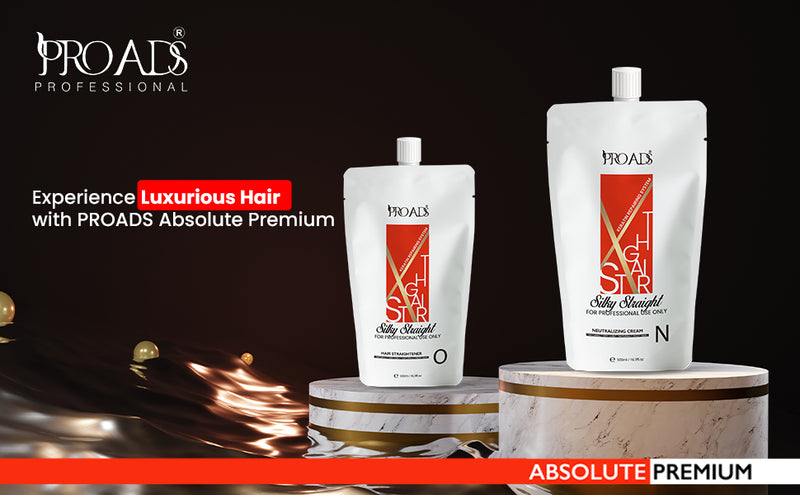 Proads Professional Straight Silky For Professional  Hair Straightener Cream & Neutralizer image 4