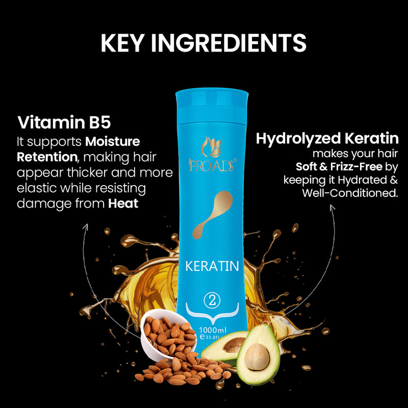 PROADS Keratin & Purifying Shampoo image 2