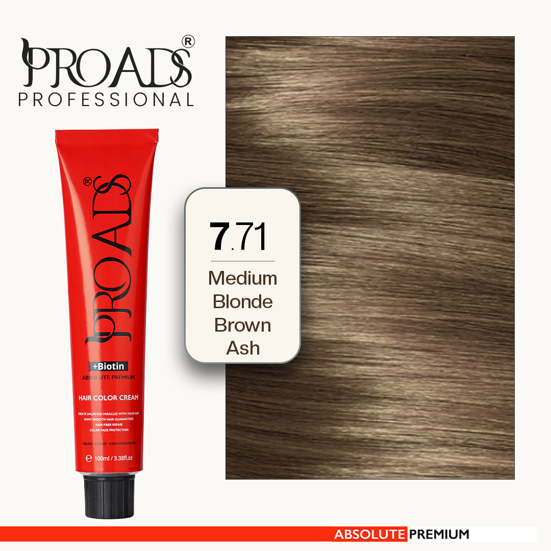 Proads Hair Color Cream 7.71 - 100 ml