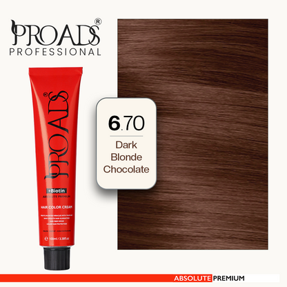 Proads Hair Color Cream 6.70 - 100 ml