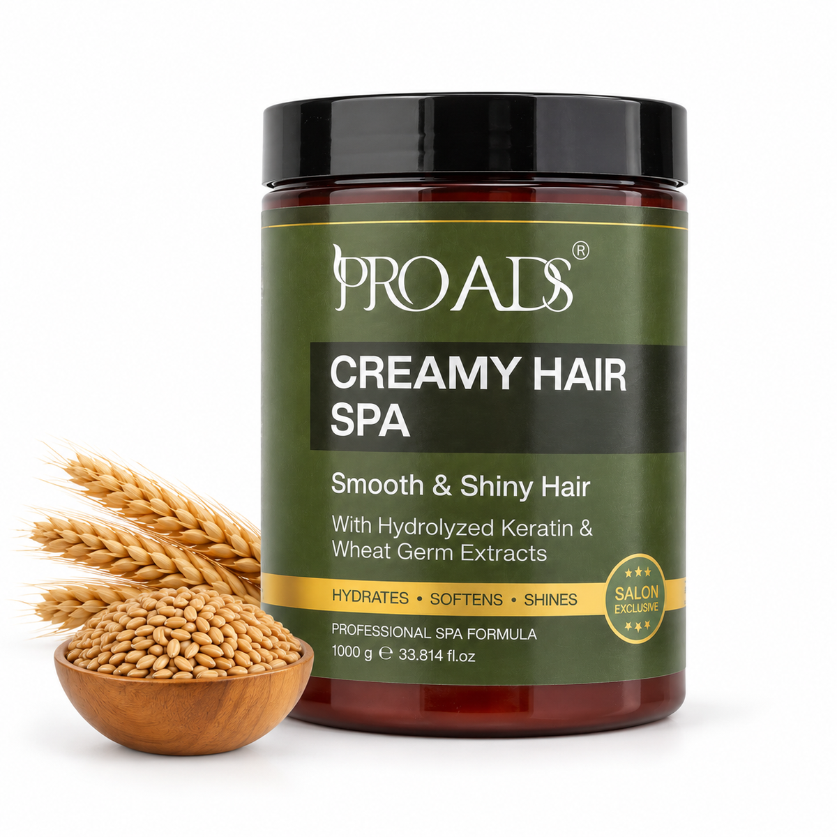 PROADS Creamy Hair Spa 1000g – Professional Salon Care
