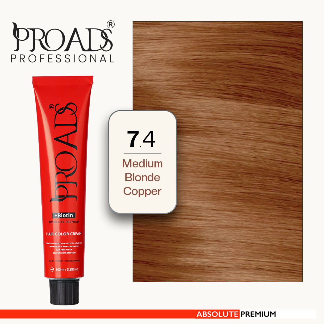 Proads Hair Color Cream 7.4 100 ml