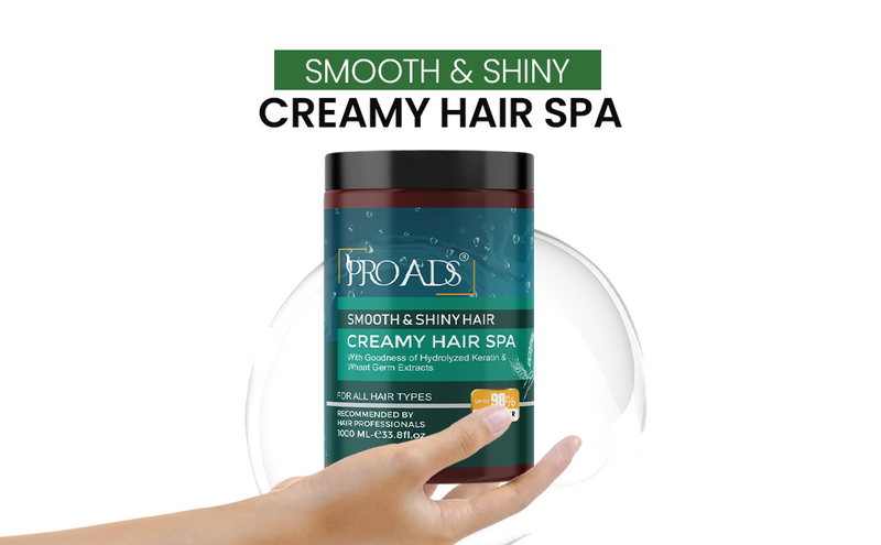 Proads Smooth & Shiny Creamy Hair Spa 1000 ml image 1
