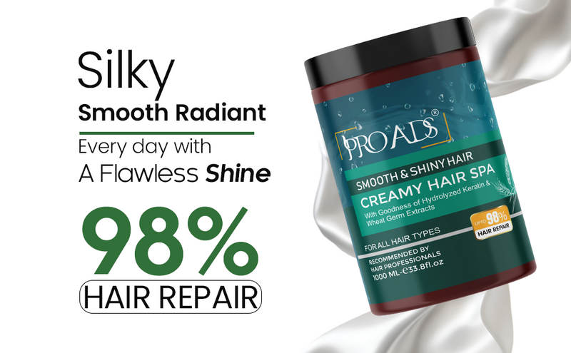 Proads Smooth & Shiny Creamy Hair Spa 1000 ml image 2