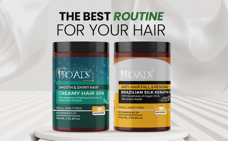 Proads Smooth & Shiny Creamy Hair Spa 1000 ml image 4