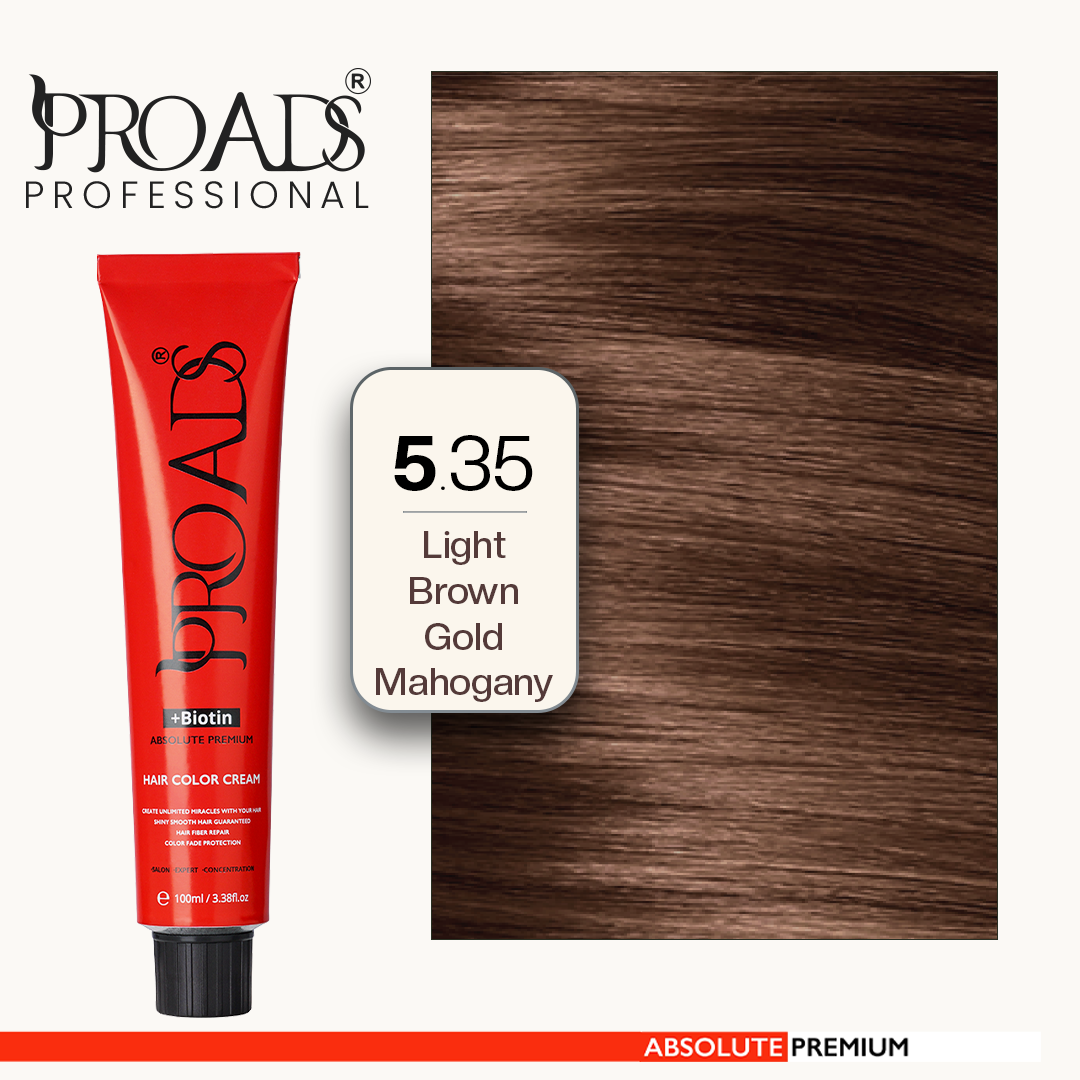 Proads Hair Color Cream 5.35 - 100 ml