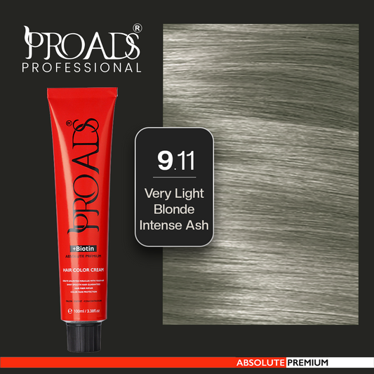 Proads Hair Color Cream 9.11 100 ml