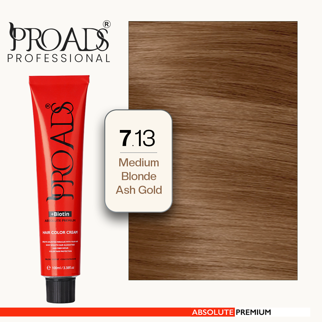 Proads Hair Color Cream 7.13 - 100 ml