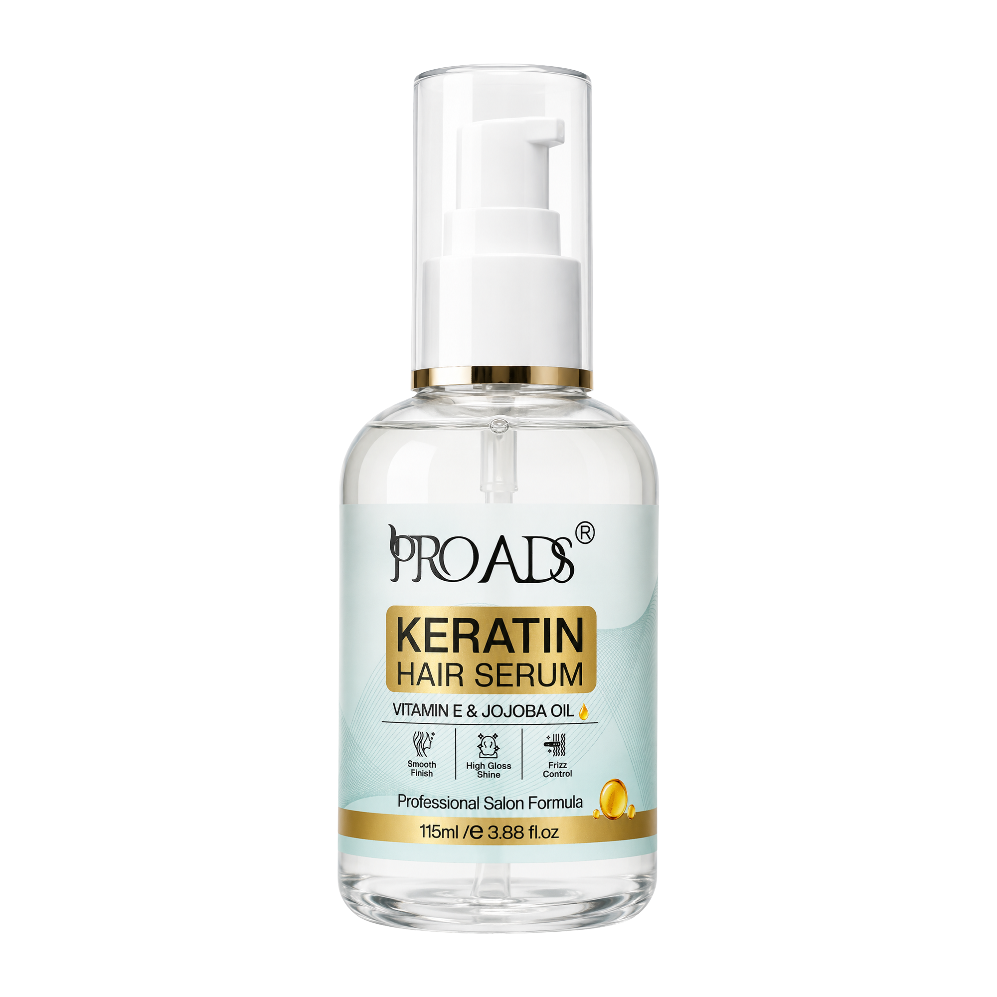 PROADS Keratin Serum 115ml – Frizz Control & Shine