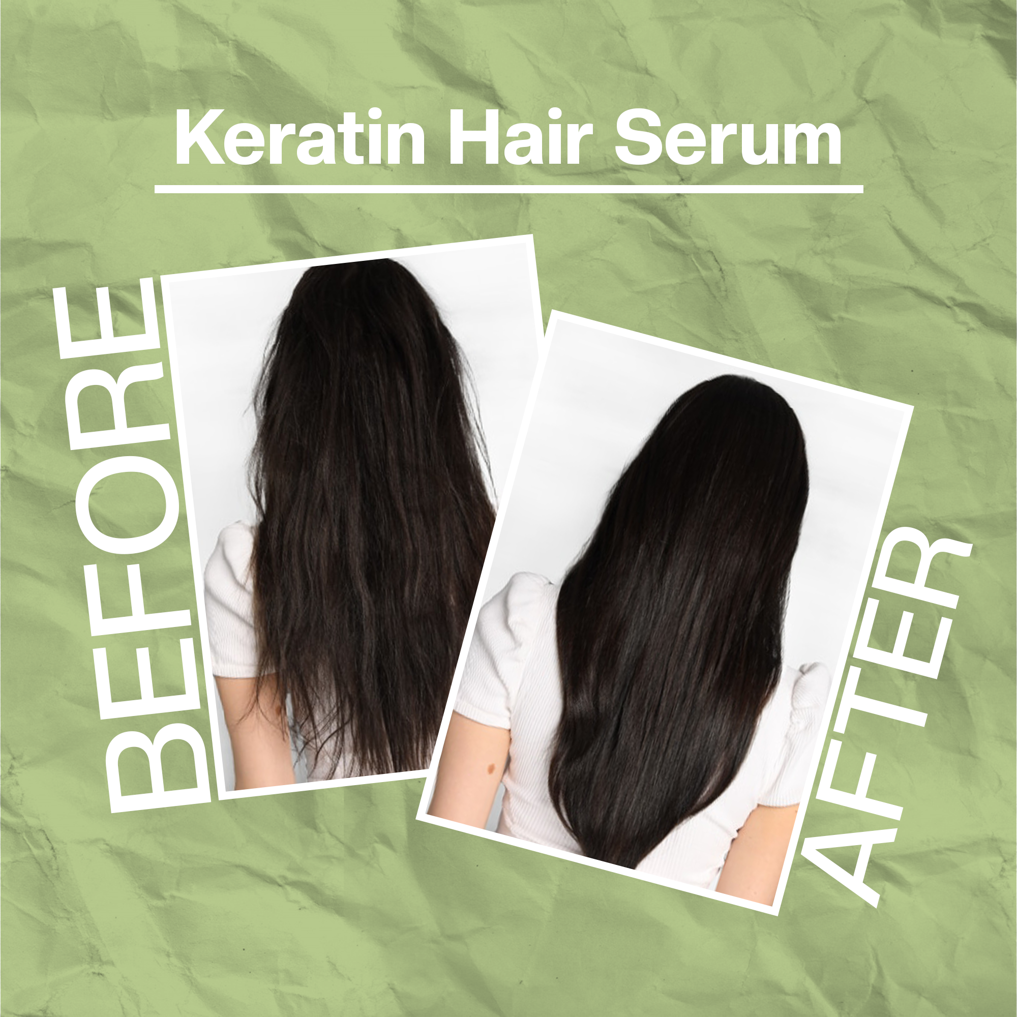 Keratin Serum 115ml – Frizz Control & Shine