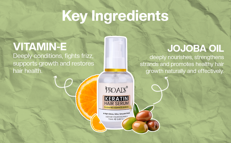 Proads Keratin Hair Serum - 115 ml image 3