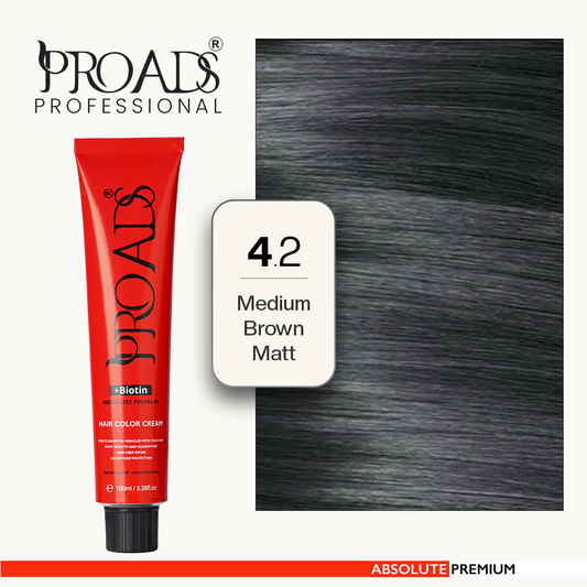 Proads Hair Color Cream 4.2 - 100 ml