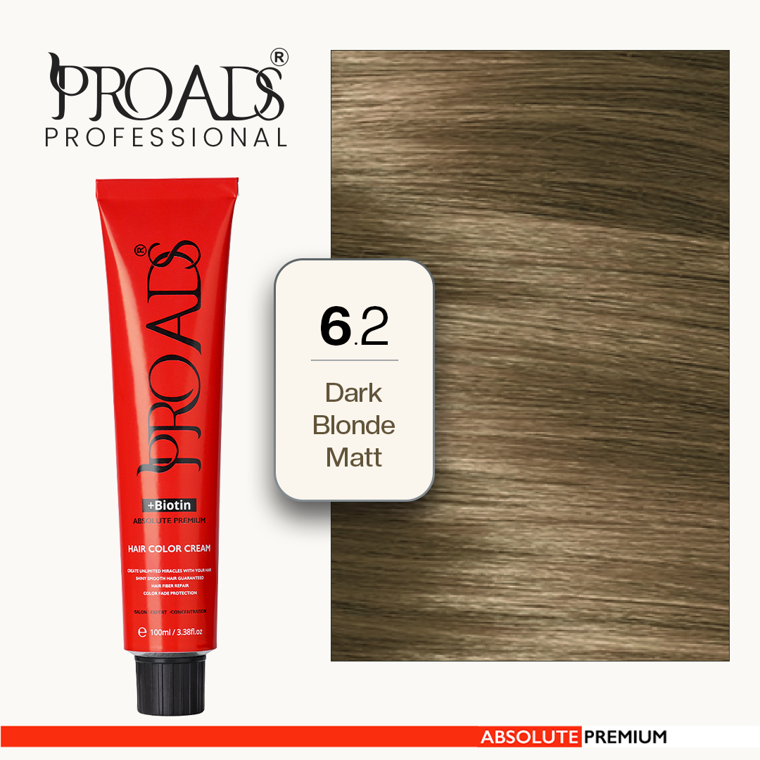 Proads Hair Color Cream 6.2 100 ml
