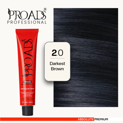Proads Hair Color Cream 2.0 - 100 ml