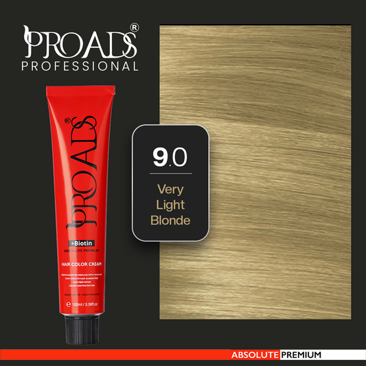 Proads Hair Color Cream 9.0 - 100 ml