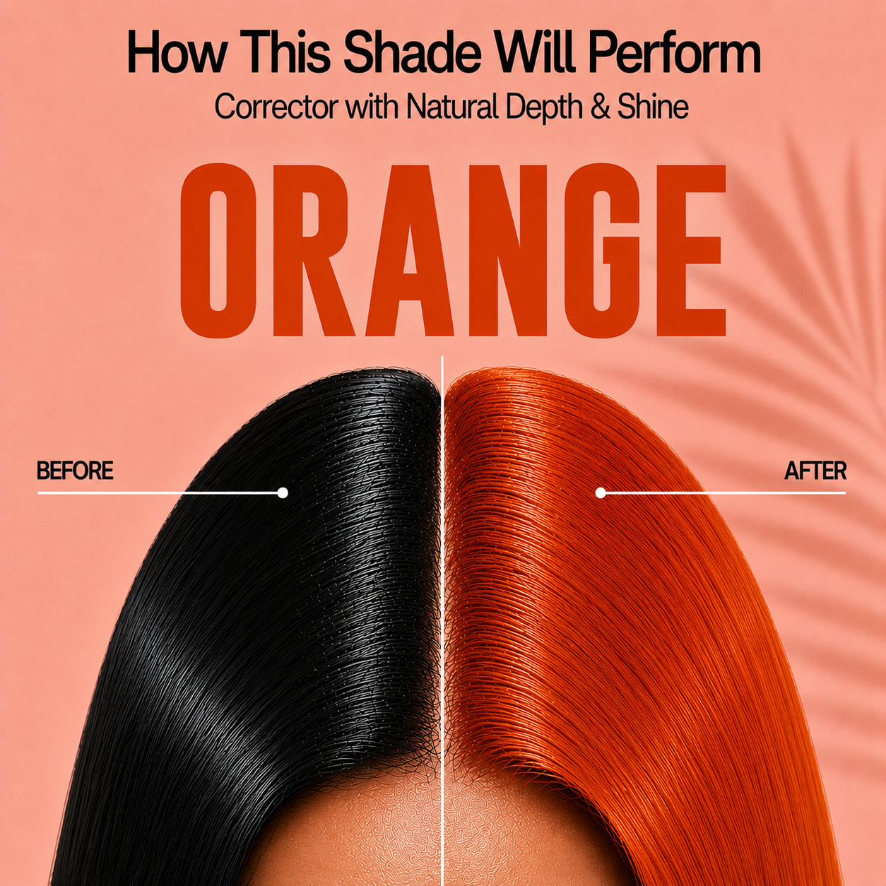 PROADS Professional Biotin Hair Color Orange Corrector