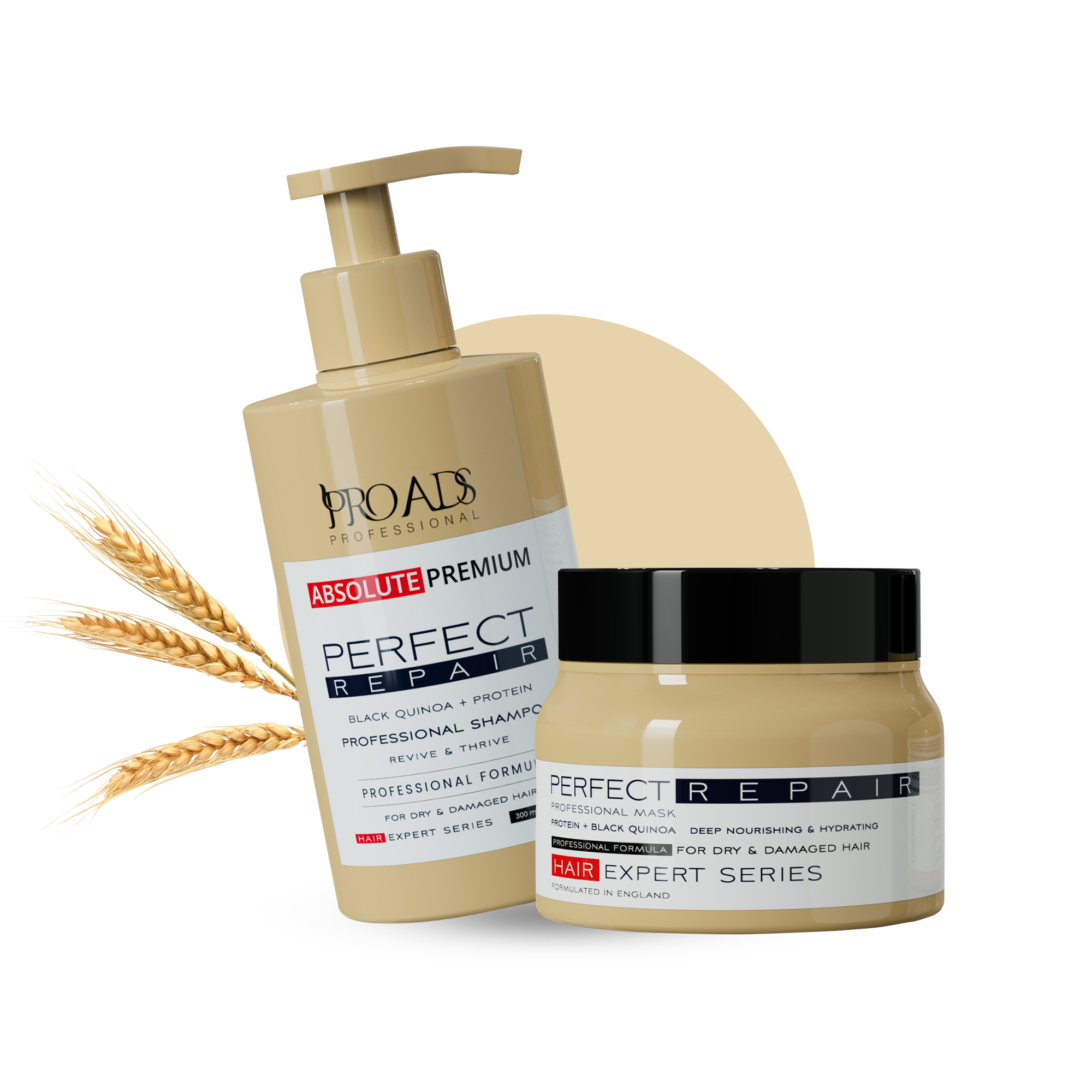 Proads Perfect Repair Shampoo 300 ml & Mask 250 ml