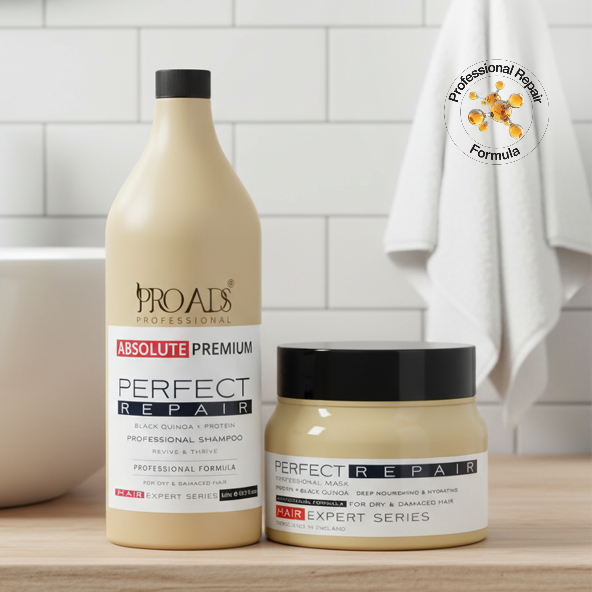 Proads Perect Repair Shampoo 1.5L & Mask 500 ml