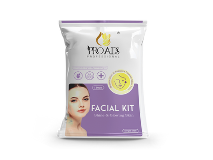 Proads Facial Kit For Shine & Glowing Skin (7-STEPS)